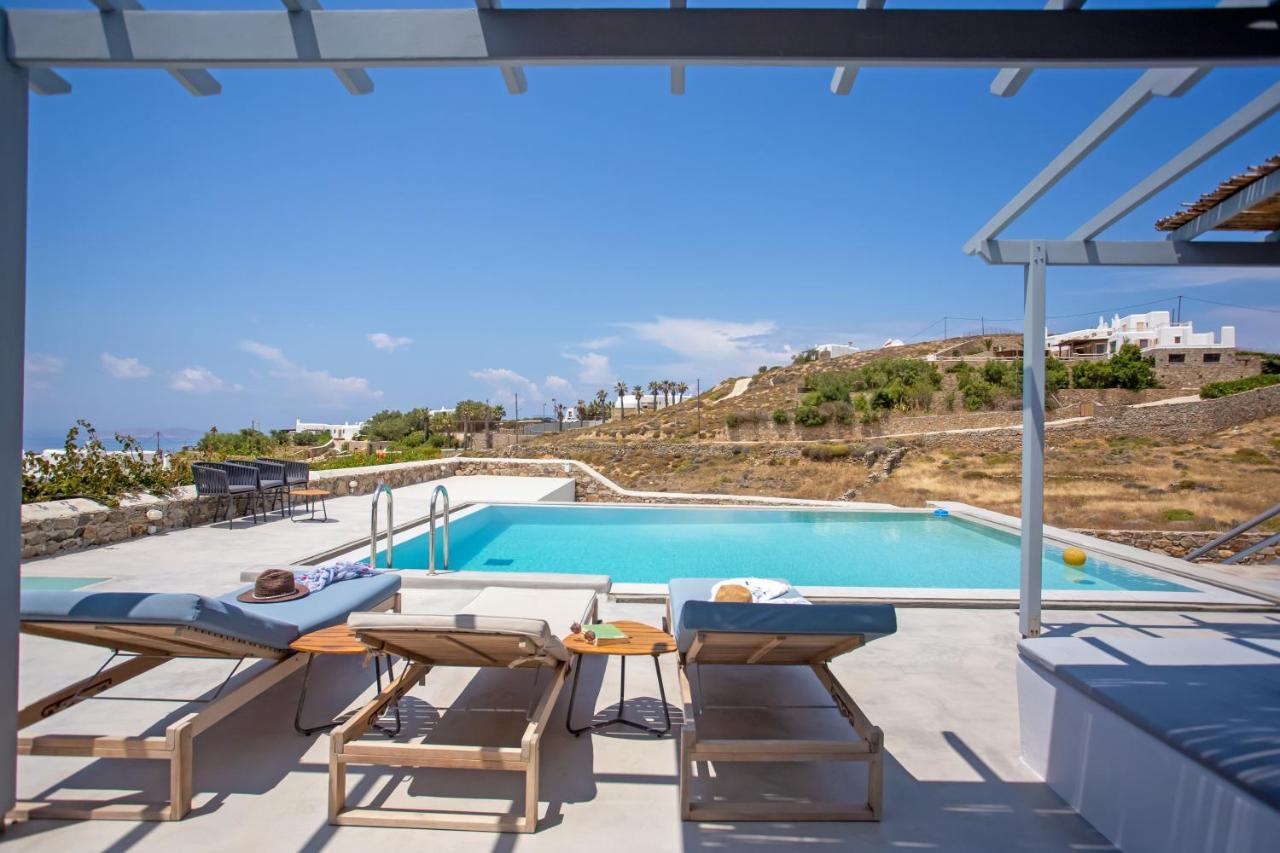 Apartamento Terra White Seaview Pool & Mykonos Town